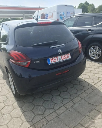 Peugeot 208 cena 32950 przebieg: 92000, rok produkcji 2019 z Krotoszyn małe 277